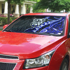 Canterbury Bankstown Bulldogs Auto Sun Shade Polynesian Tribal Tattoo Pacific Sport Art
