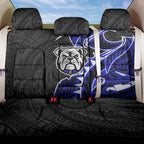 Canterbury Bankstown Bulldogs Back Car Seat Cover Polynesian Tribal Tattoo Pacific Sport Art