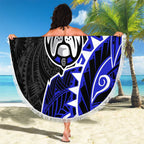 Canterbury Bankstown Bulldogs Beach Blanket Polynesian Tribal Tattoo Pacific Sport Art