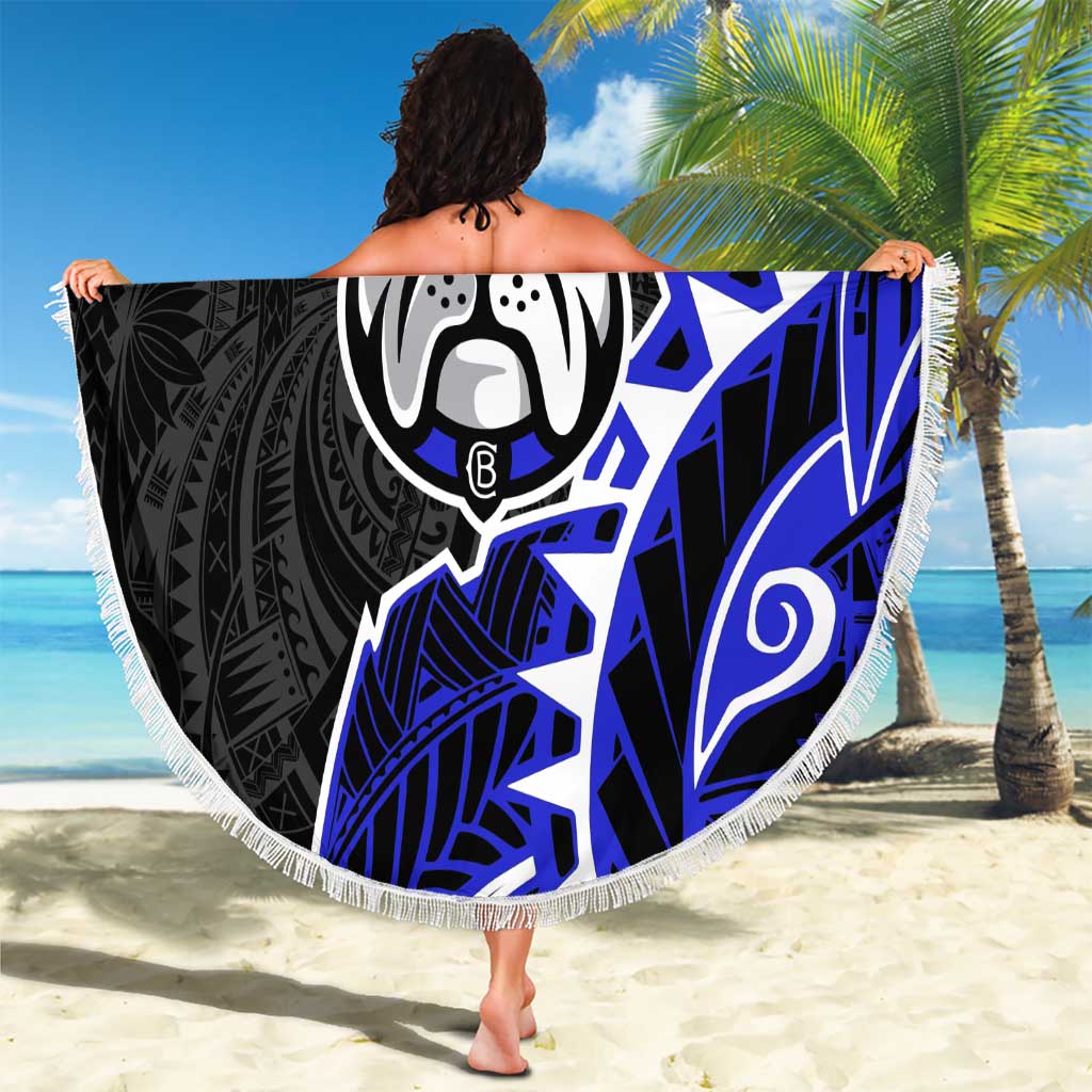 Canterbury Bankstown Bulldogs Beach Blanket Polynesian Tribal Tattoo Pacific Sport Art