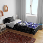 Canterbury Bankstown Bulldogs Bedding Set Polynesian Tribal Tattoo Pacific Sport Art