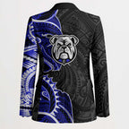 Canterbury Bankstown Bulldogs Blazer Polynesian Tribal Tattoo Pacific Sport Art