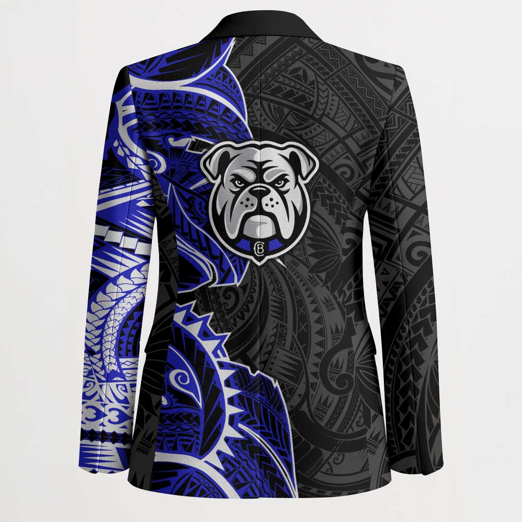Canterbury Bankstown Bulldogs Blazer Polynesian Tribal Tattoo Pacific Sport Art