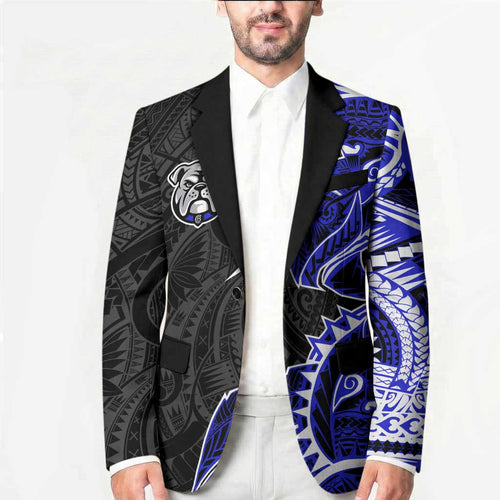 Canterbury Bankstown Bulldogs Blazer Polynesian Tribal Tattoo Pacific Sport Art