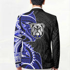 Canterbury Bankstown Bulldogs Blazer Polynesian Tribal Tattoo Pacific Sport Art