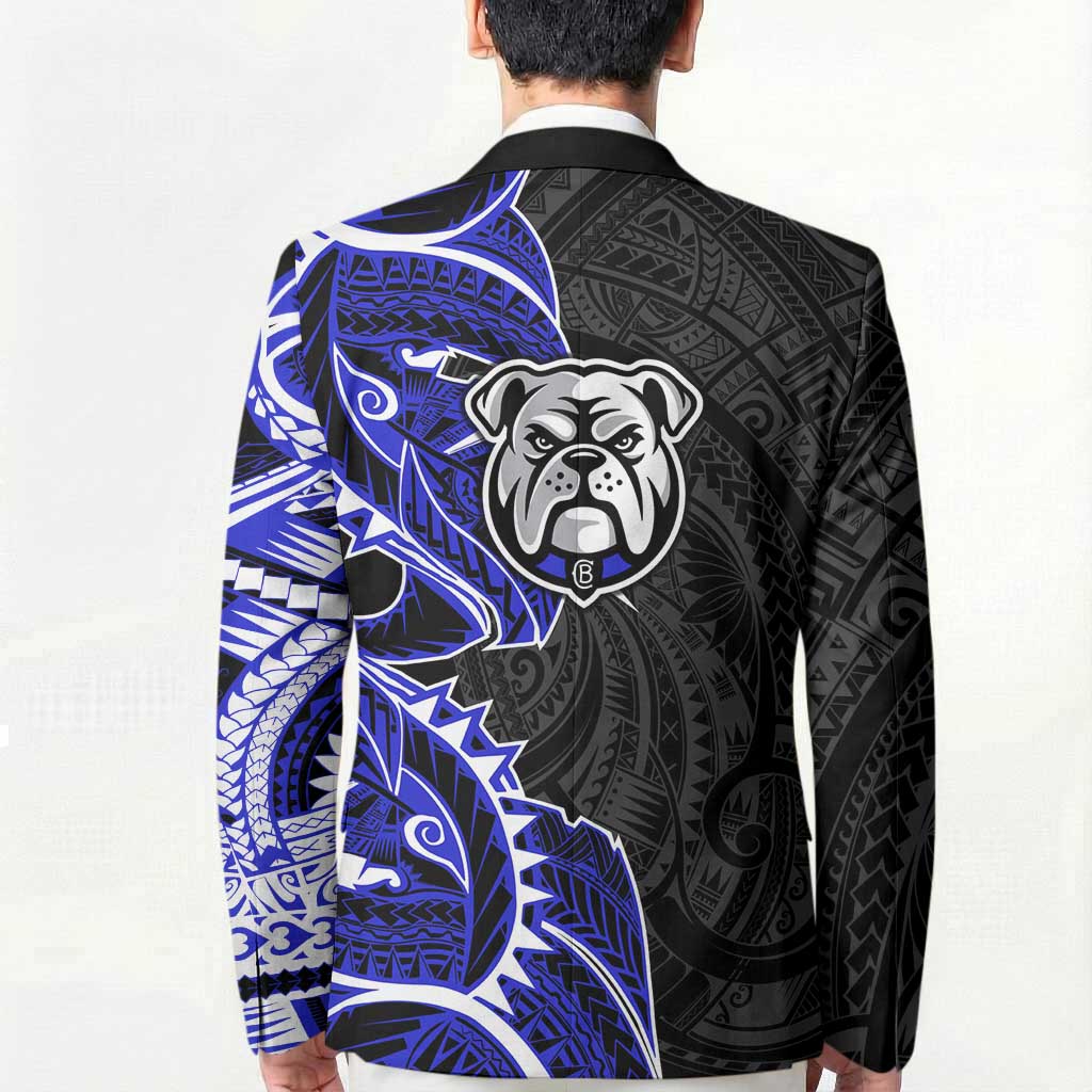 Canterbury Bankstown Bulldogs Blazer Polynesian Tribal Tattoo Pacific Sport Art