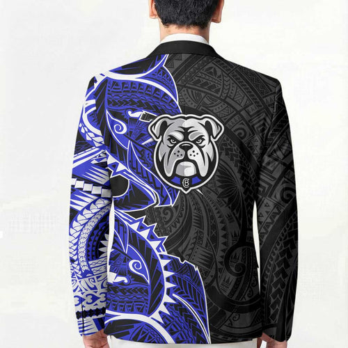 Canterbury Bankstown Bulldogs Blazer Polynesian Tribal Tattoo Pacific Sport Art