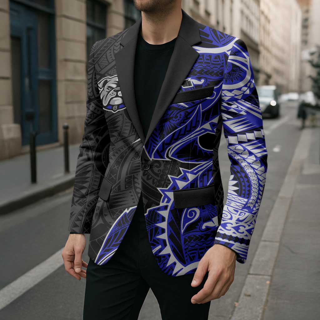 Canterbury Bankstown Bulldogs Blazer Polynesian Tribal Tattoo Pacific Sport Art