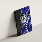 Canterbury Bankstown Bulldogs Canvas Wall Art Polynesian Tribal Tattoo Pacific Sport Art