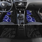 Canterbury Bankstown Bulldogs Car Mats Polynesian Tribal Tattoo Pacific Sport Art