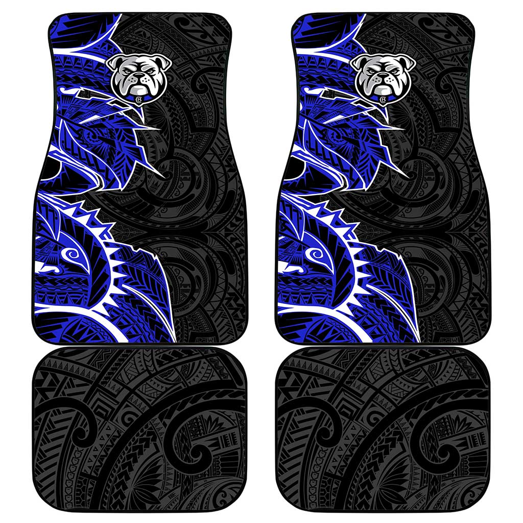 Canterbury Bankstown Bulldogs Car Mats Polynesian Tribal Tattoo Pacific Sport Art