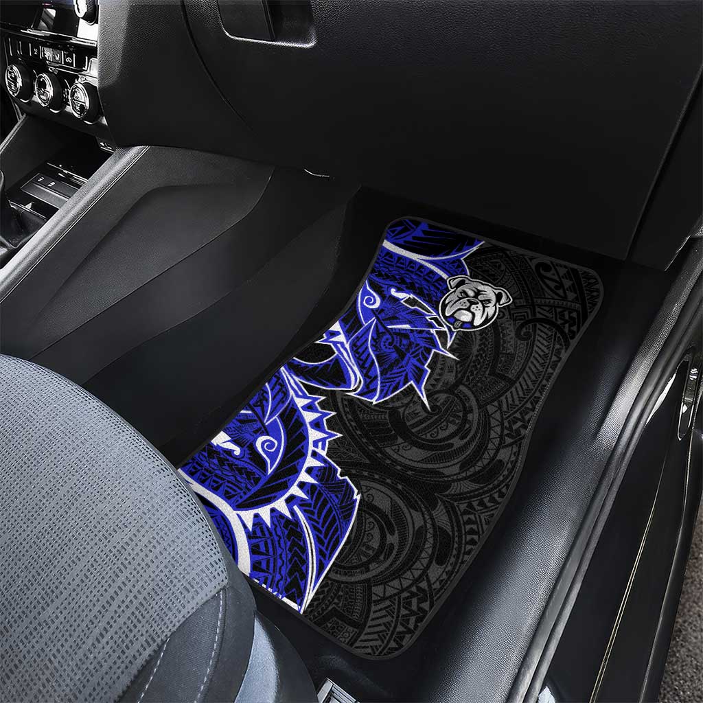 Canterbury Bankstown Bulldogs Car Mats Polynesian Tribal Tattoo Pacific Sport Art
