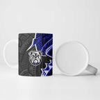 Canterbury Bankstown Bulldogs Ceramic Mug Polynesian Tribal Tattoo Pacific Sport Art