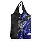 Canterbury Bankstown Bulldogs Grocery Bag Polynesian Tribal Tattoo Pacific Sport Art