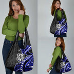 Canterbury Bankstown Bulldogs Grocery Bag Polynesian Tribal Tattoo Pacific Sport Art