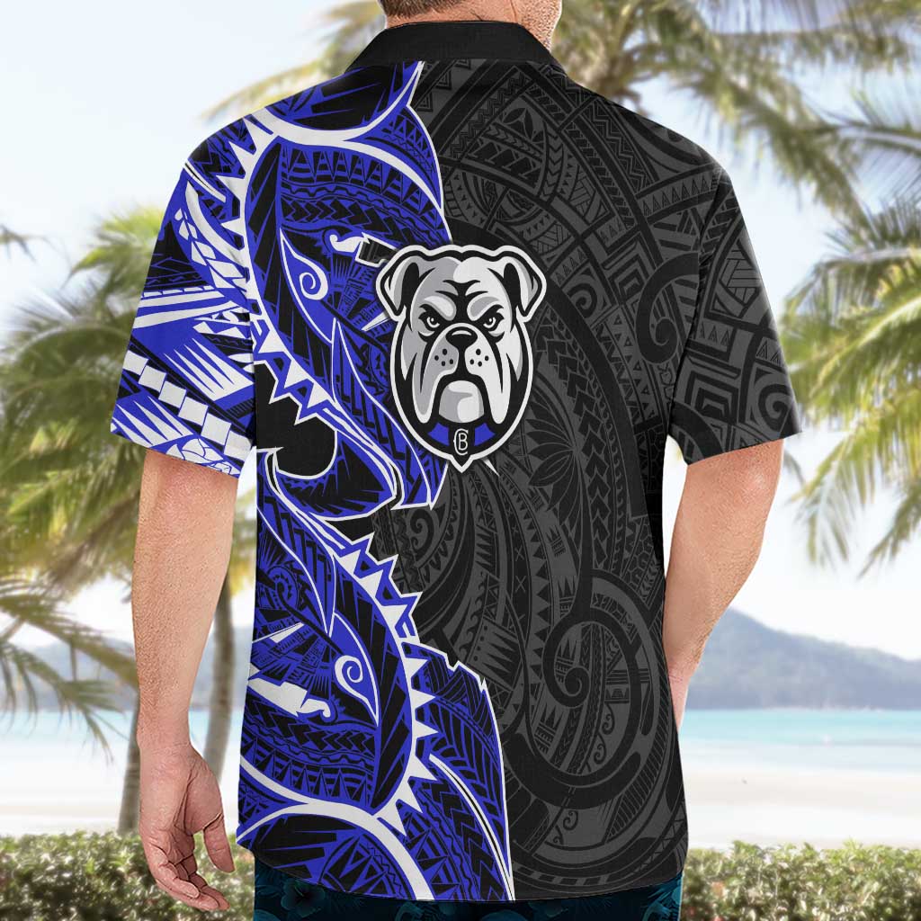 Canterbury Bankstown Bulldogs Hawaiian Shirt Polynesian Tribal Tattoo Pacific Sport Art