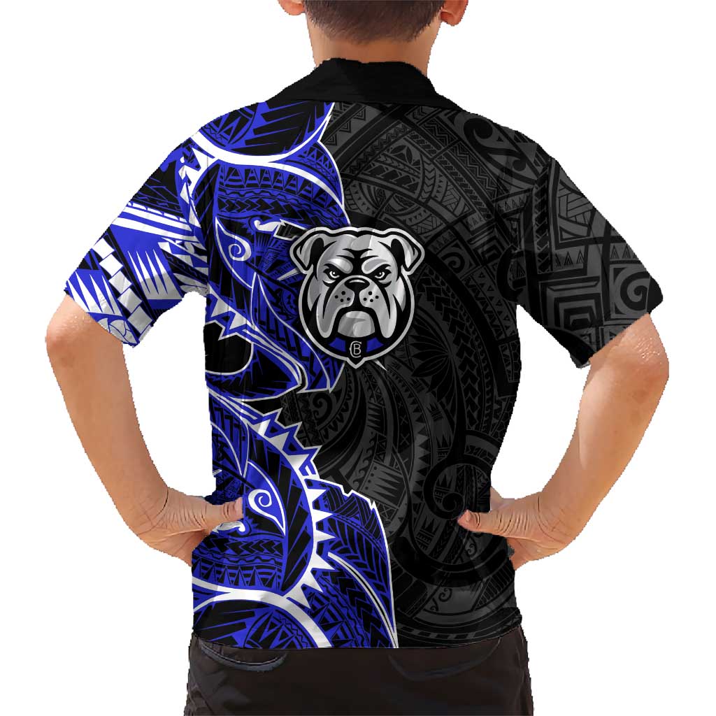 Canterbury Bankstown Bulldogs Hawaiian Shirt Polynesian Tribal Tattoo Pacific Sport Art