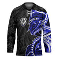 Canterbury Bankstown Bulldogs Hockey Jersey Polynesian Tribal Tattoo Pacific Sport Art