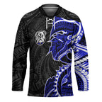 Canterbury Bankstown Bulldogs Hockey Jersey Polynesian Tribal Tattoo Pacific Sport Art