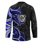 Canterbury Bankstown Bulldogs Hockey Jersey Polynesian Tribal Tattoo Pacific Sport Art