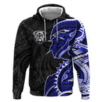 Canterbury Bankstown Bulldogs Hoodie Polynesian Tribal Tattoo Pacific Sport Art