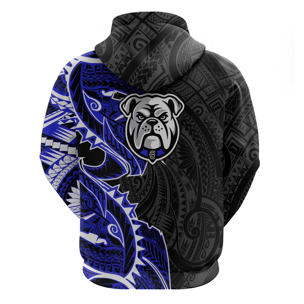Canterbury Bankstown Bulldogs Hoodie Polynesian Tribal Tattoo Pacific Sport Art