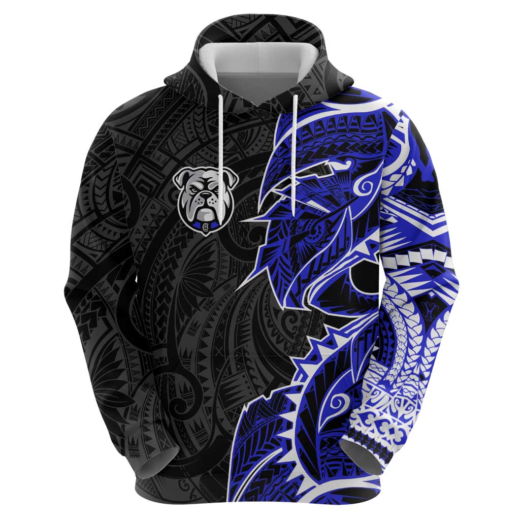Canterbury Bankstown Bulldogs Hoodie Polynesian Tribal Tattoo Pacific Sport Art