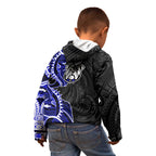 Canterbury Bankstown Bulldogs Kid Hoodie Polynesian Tribal Tattoo Pacific Sport Art