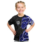 Canterbury Bankstown Bulldogs Kid T Shirt Polynesian Tribal Tattoo Pacific Sport Art