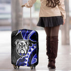 Canterbury Bankstown Bulldogs Luggage Cover Polynesian Tribal Tattoo Pacific Sport Art