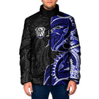 Canterbury Bankstown Bulldogs Padded Jacket Polynesian Tribal Tattoo Pacific Sport Art