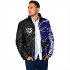 Canterbury Bankstown Bulldogs Padded Jacket Polynesian Tribal Tattoo Pacific Sport Art