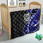 Canterbury Bankstown Bulldogs Quilt Polynesian Tribal Tattoo Pacific Sport Art