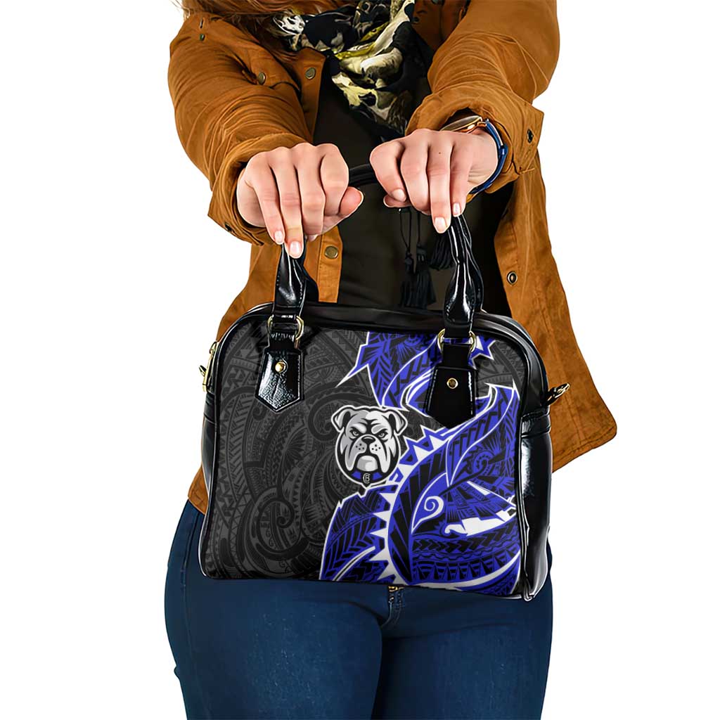 Canterbury Bankstown Bulldogs Shoulder Handbag Polynesian Tribal Tattoo Pacific Sport Art