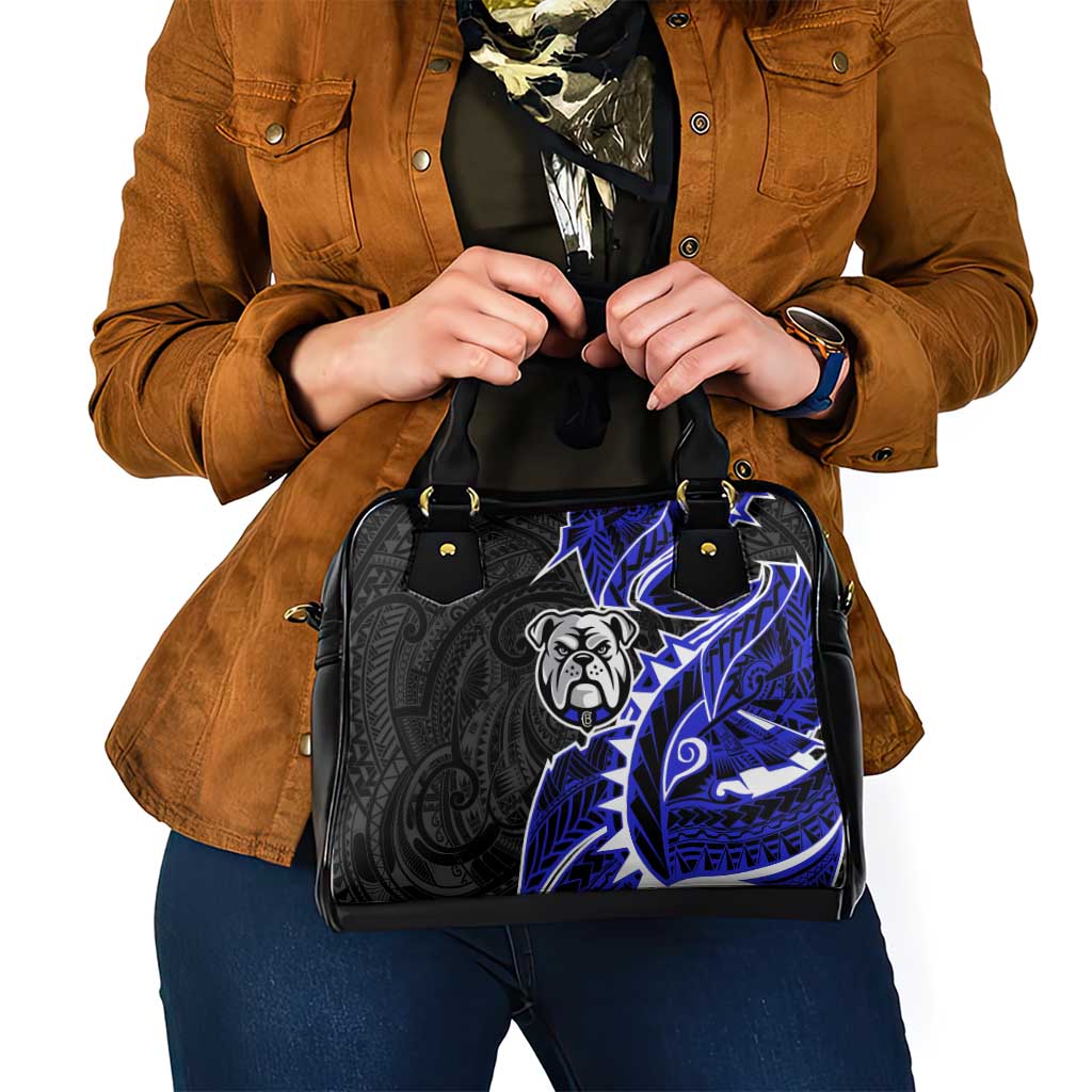 Canterbury Bankstown Bulldogs Shoulder Handbag Polynesian Tribal Tattoo Pacific Sport Art