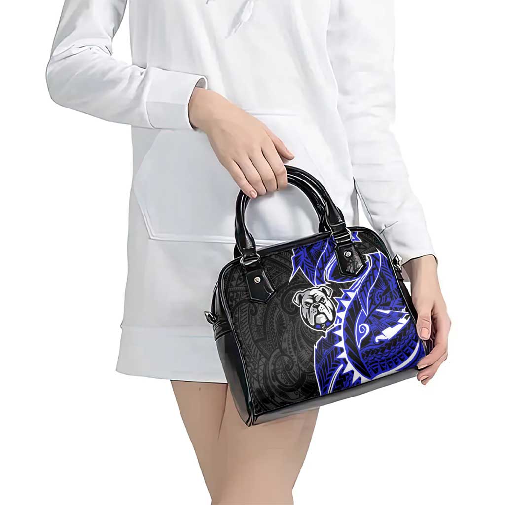 Canterbury Bankstown Bulldogs Shoulder Handbag Polynesian Tribal Tattoo Pacific Sport Art