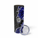 Canterbury Bankstown Bulldogs Skinny Tumbler Polynesian Tribal Tattoo Pacific Sport Art