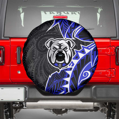 Canterbury Bankstown Bulldogs Spare Tire Cover Polynesian Tribal Tattoo Pacific Sport Art