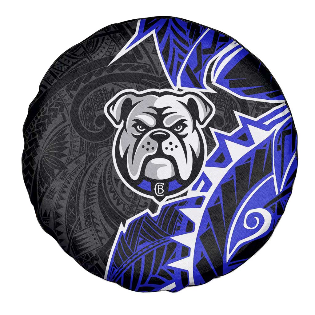 Canterbury Bankstown Bulldogs Spare Tire Cover Polynesian Tribal Tattoo Pacific Sport Art