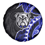 Canterbury Bankstown Bulldogs Spare Tire Cover Polynesian Tribal Tattoo Pacific Sport Art