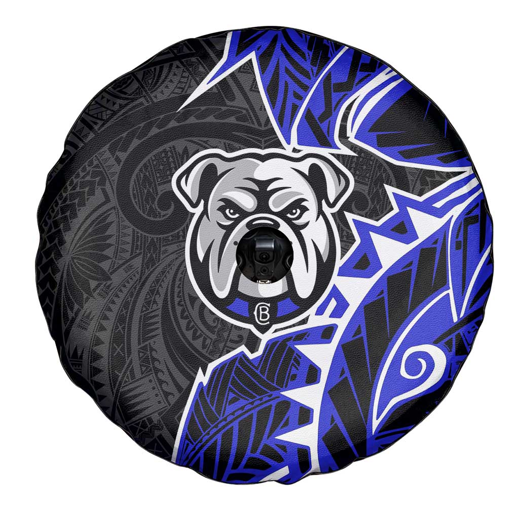 Canterbury Bankstown Bulldogs Spare Tire Cover Polynesian Tribal Tattoo Pacific Sport Art