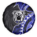 Canterbury Bankstown Bulldogs Spare Tire Cover Polynesian Tribal Tattoo Pacific Sport Art