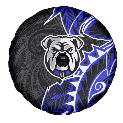 Canterbury Bankstown Bulldogs Spare Tire Cover Polynesian Tribal Tattoo Pacific Sport Art