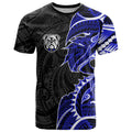 Canterbury Bankstown Bulldogs T Shirt Polynesian Tribal Tattoo Pacific Sport Art