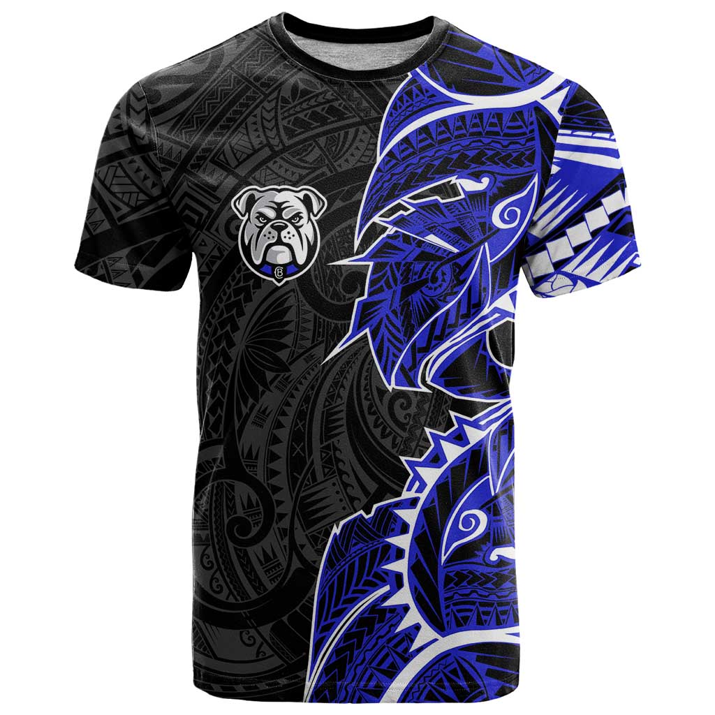 Canterbury Bankstown Bulldogs T Shirt Polynesian Tribal Tattoo Pacific Sport Art