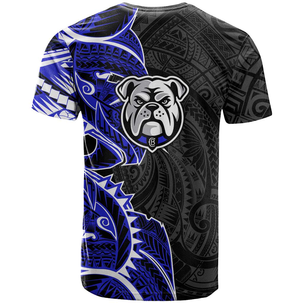 Canterbury Bankstown Bulldogs T Shirt Polynesian Tribal Tattoo Pacific Sport Art