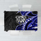 Canterbury Bankstown Bulldogs Tablecloth Polynesian Tribal Tattoo Pacific Sport Art
