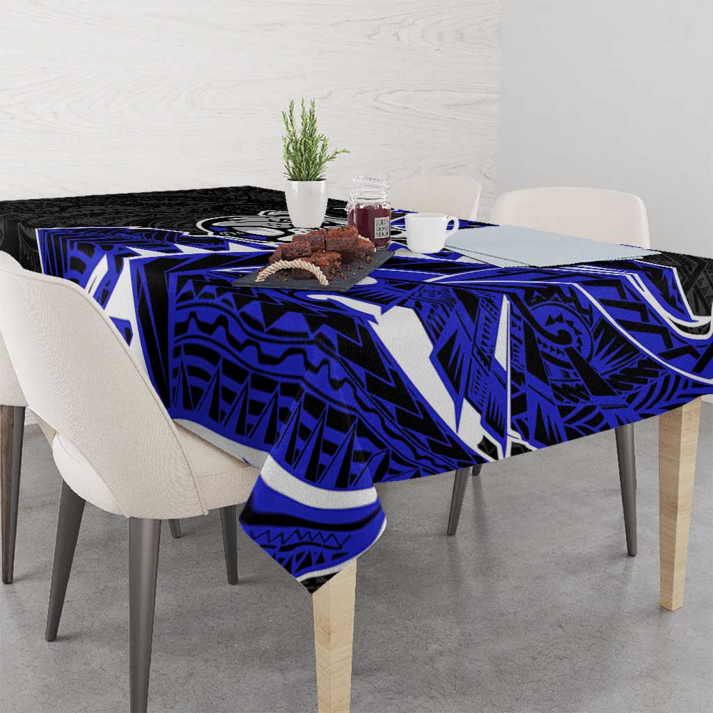 Canterbury Bankstown Bulldogs Tablecloth Polynesian Tribal Tattoo Pacific Sport Art