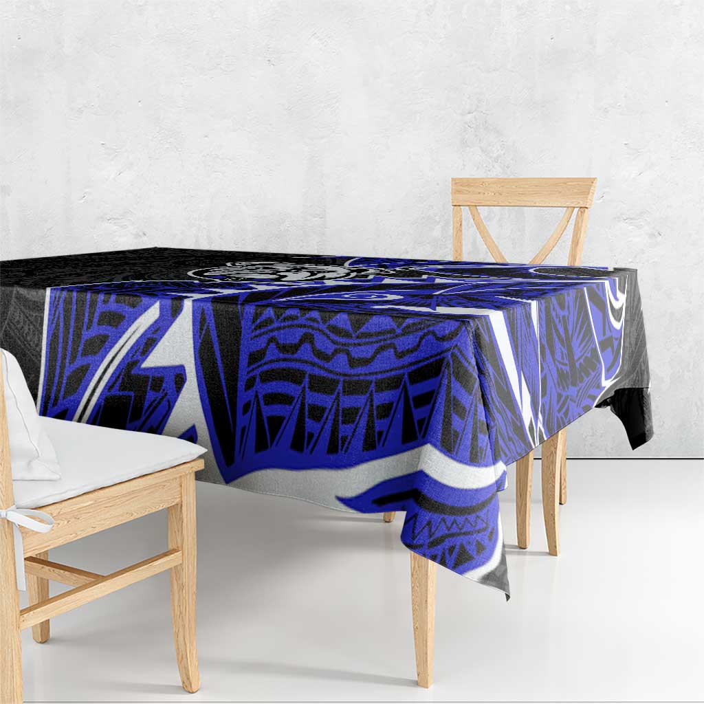 Canterbury Bankstown Bulldogs Tablecloth Polynesian Tribal Tattoo Pacific Sport Art