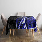 Canterbury Bankstown Bulldogs Tablecloth Polynesian Tribal Tattoo Pacific Sport Art